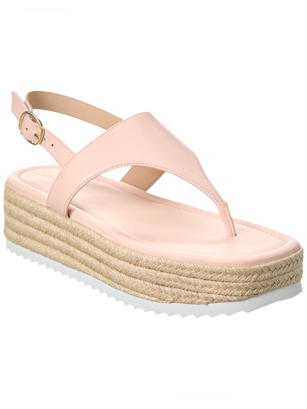 Stuart Weitzman NWOT Mel Espadrille Platform Sandals Sz 6.5